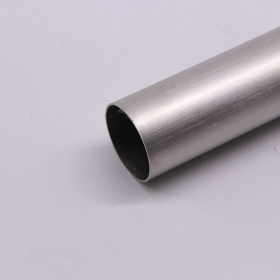 厂家直销304不锈钢磨砂拉丝方管  拉丝不锈钢圆管可折弯焊接加工