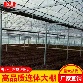 玻璃温室大棚农业温室大棚工程养殖蔬菜种植养殖草莓连体大棚