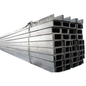 直销8#槽钢非标镀锌角钢%马槽用于横梁化学工业热镀锌U型槽钢