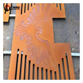加工切割 耐候钢板Q355NH耐候钢板 耐候 锈红耐候钢板