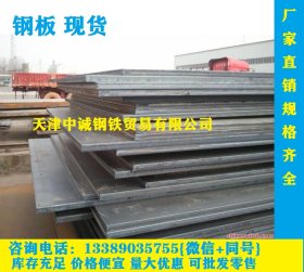 天钢 Q235B钢板 Q235B碳素钢板 中厚板材加工 普板切割加工