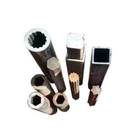 花键轴用管 连接器异形管 各种材料可定做 异型钢厂家