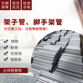 现货 厂家直销 杭州宁波 镀锌管  焊管  架管 Q195 Q235规格齐全