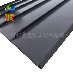 供应铝镁锰屋面板 杭州时宇厂家供应 别墅屋面专用32-410型0.7厚