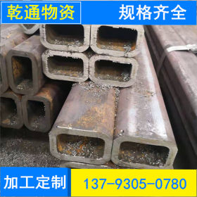 Q345B材质矩形管  河南郑州 河南焦作市工地施工用无缝Q345B矩管