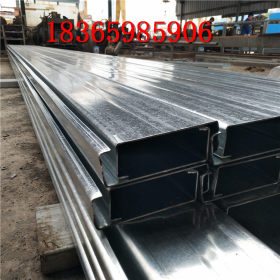 钢结构檩条加工 C型钢厂价直销 q235热镀锌Z型钢 热浸锌C型钢现货