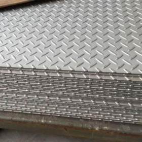 防滑不锈钢板 304材质不锈钢花纹板 扁豆花纹不锈钢板0.5-6.0