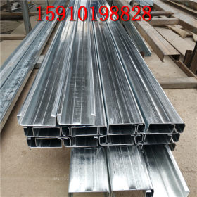 镀锌C型钢厂家加工生产 Q345B低合金镀锌C型钢 Q355C型钢规格型号