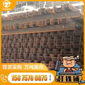 厂家直销紫竹Q235B拉森Ⅳ钢板桩400*125 国标U型钢板桩防水钢板桩