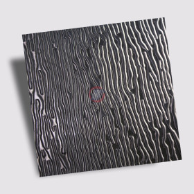 黑钛木纹压花不锈钢板 佛山不锈钢深冲压加工  来样定制厂家