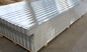 合金5052铝板 加工压型铝板 2瓦楞铝板 波浪铝板