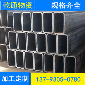 聊城钢管厂家现货批发无缝方矩管 厚壁无缝扁通 非标Q345B矩形管