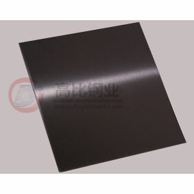 高比拉丝青黑色不锈钢装饰材料商 304#黑钛发纹不锈钢板定制