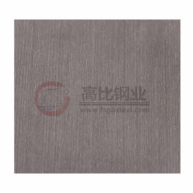 发纹棕金不锈钢装饰板 高比彩色不锈钢拉丝板销售 304 201不锈钢