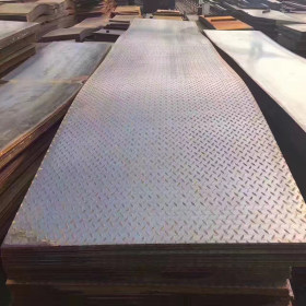 杭州花纹板 钢板 中板防滑钢板 可定尺花纹板  量大价优 厂家直销
