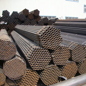 天津厂家专业定制q235直缝焊管 51*1.8*6建筑钢管 铁圆管厂价直销