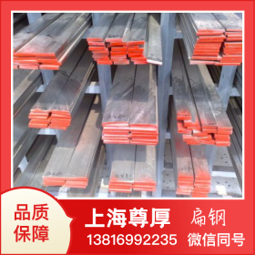 上海尊厚Q235扁钢品质保障规格型号表扁铁钢厂货源冷拔扁钢