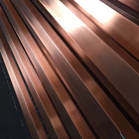 不锈钢镀色方管 201黑钛不锈钢方管 不锈钢方管加工 镀色不锈钢管