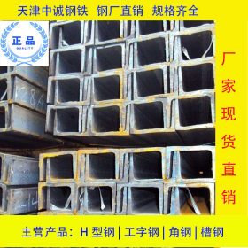 天津直销Q355B槽钢 国标新牌号Q355C低合金槽钢 价格优惠