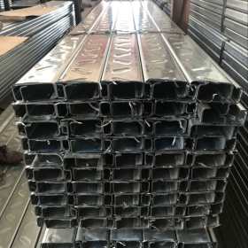 广东深圳厂家生产钢结构C型钢 镀锌C型钢定尺加工 钢结构镀锌檩条