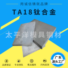 厂家批发TA18纯钛合金带材TA18钛丝线纯钛板钛棒材钛管可定制