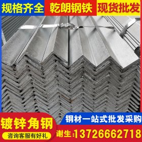 广东镀锌角钢 现货供应 规格齐全 量大从优角钢打孔加工