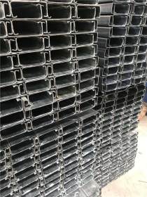 广东揭阳市热镀锌C型钢养殖厂用高锌层C型钢打孔定尺Z型钢