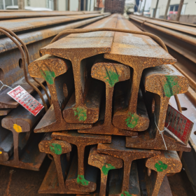 广东东莞市厂家直供普碳钢轨轨道钢 行吊轨道钢 低合金轨道钢