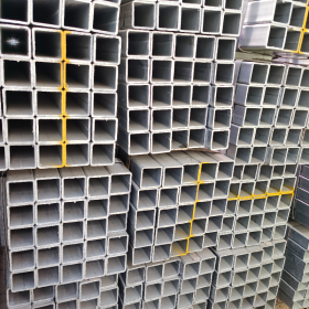 广东现货销售镀锌方管黑方通 多规格薄壁厚壁热镀锌方管