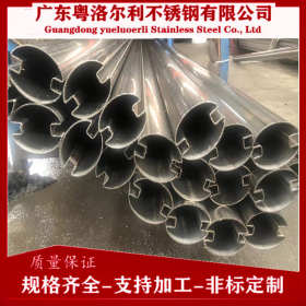304不锈钢异型管 201不锈钢异型管 扶手管 面包管 菱形管定制加工