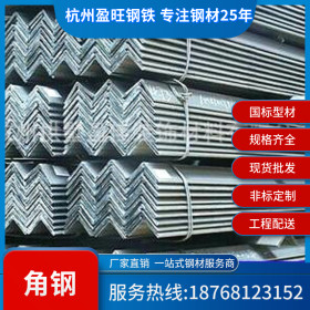 【厂家直销】杭州现货批发角钢 非标角铁 国标角钢 规格齐全